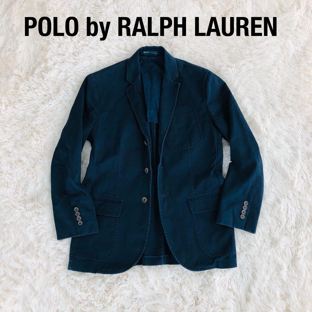 ラフルローレンコットンジャケットネイビー紺色PoloRalphLauren