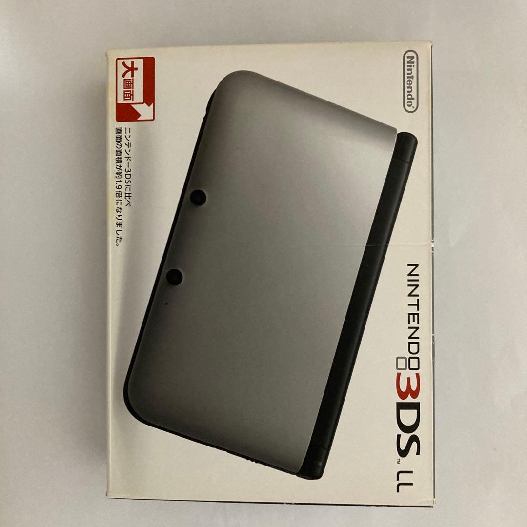 Nintendo 3DS LL シルバー×ブラック SPR-001 JPN