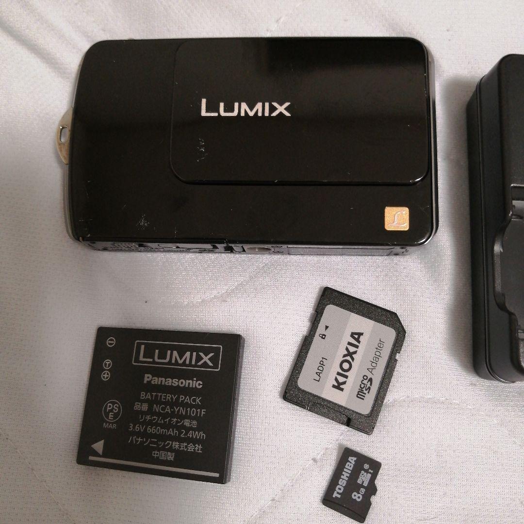 【美品】Panasonic LUMIX FP7 美品　SDカード付き LUMIX FP7 コンパクトデジタルカメラ SDカード8GB 純正
