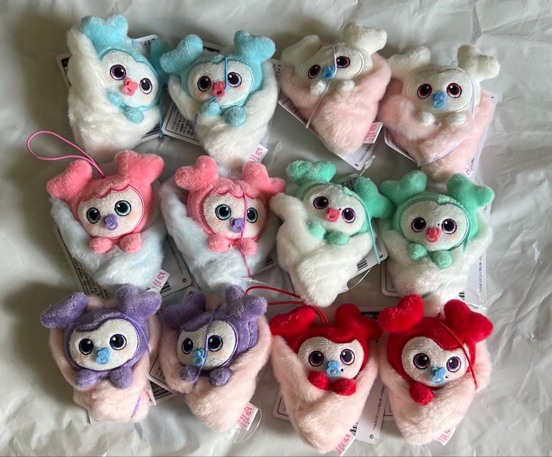 TWICE LOVERS GIGO限定 おくるみマスコット 12個セット