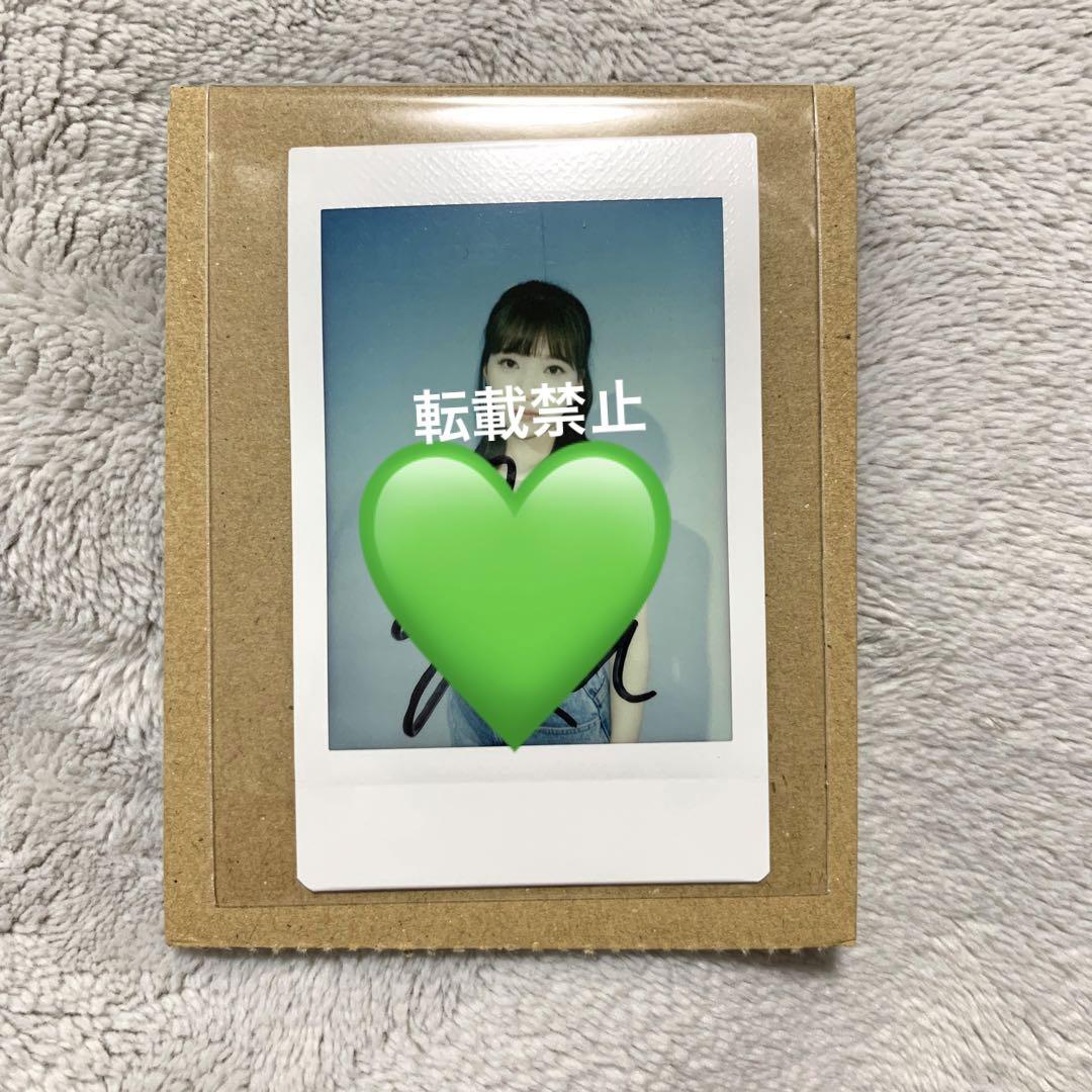 NiziU マユカ 直筆サイン入り インスタント写真