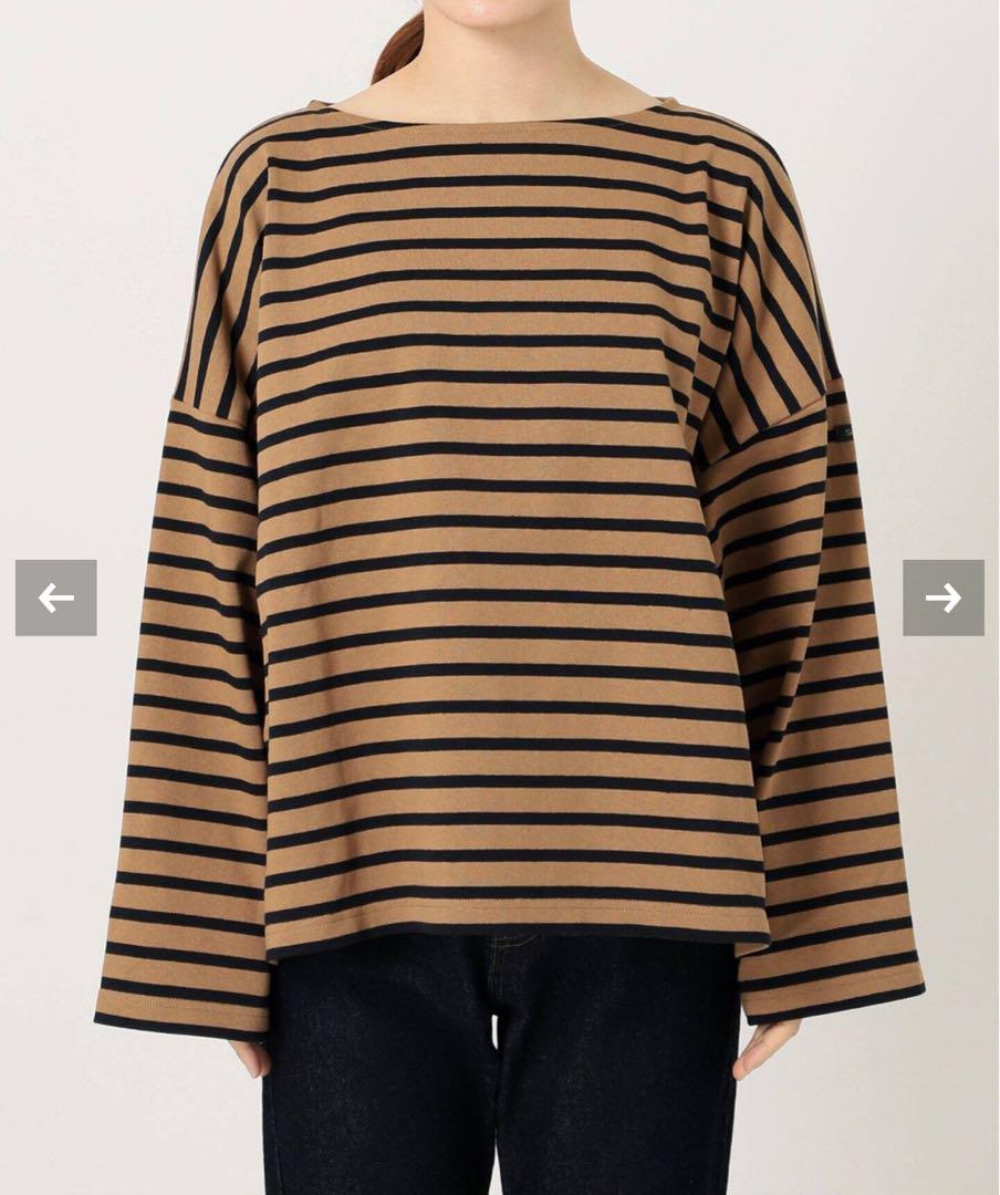 Leminor For SLOBE every day ビッグボーダーカットソー