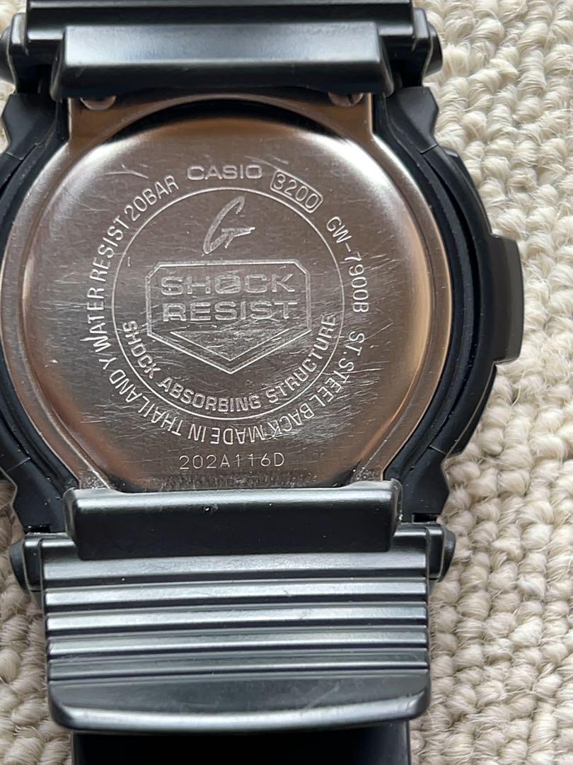 カシオ G-SHOCK 電波ソーラー GW-7900B ブラック