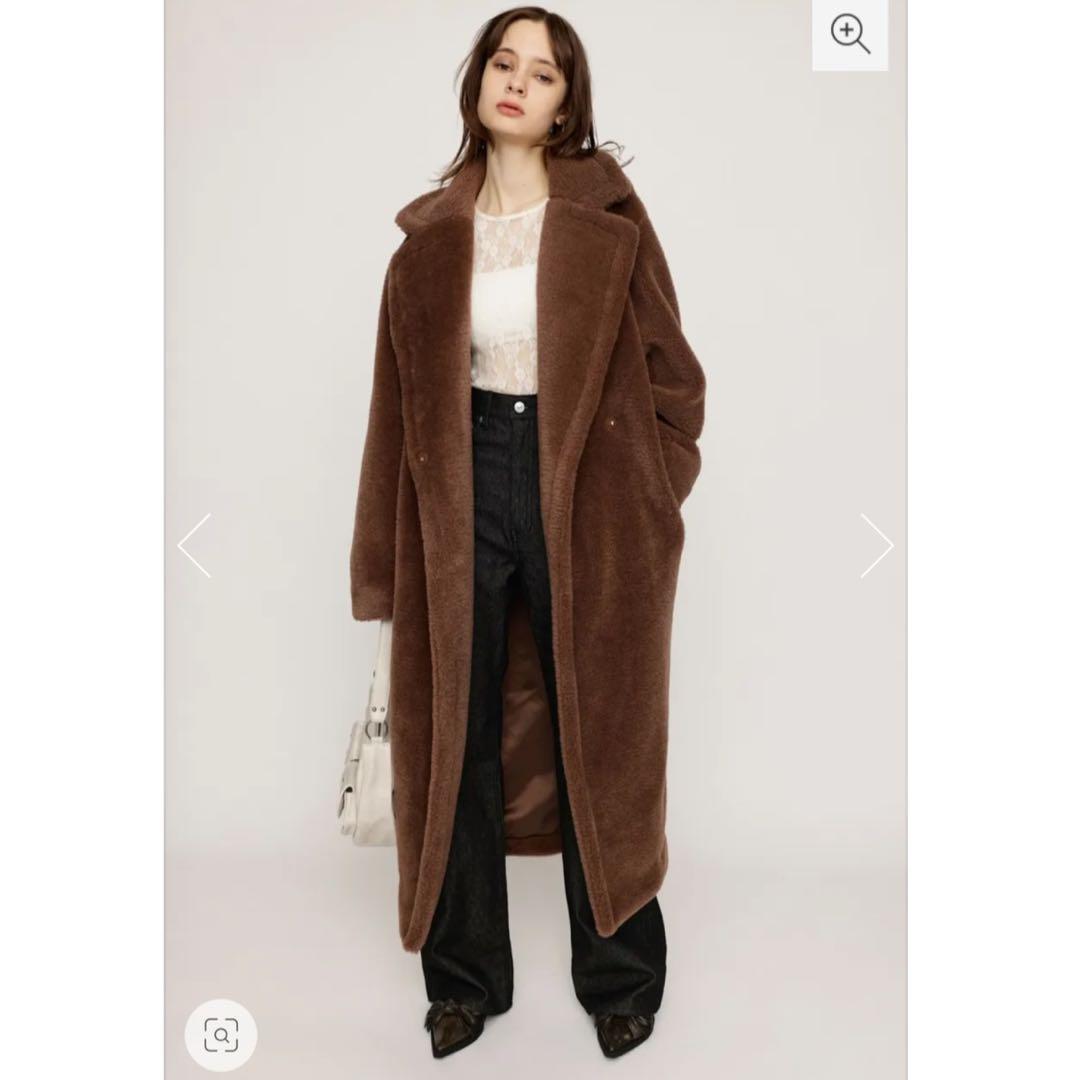 【2024冬】SLY / AIRY BOA LONG コート