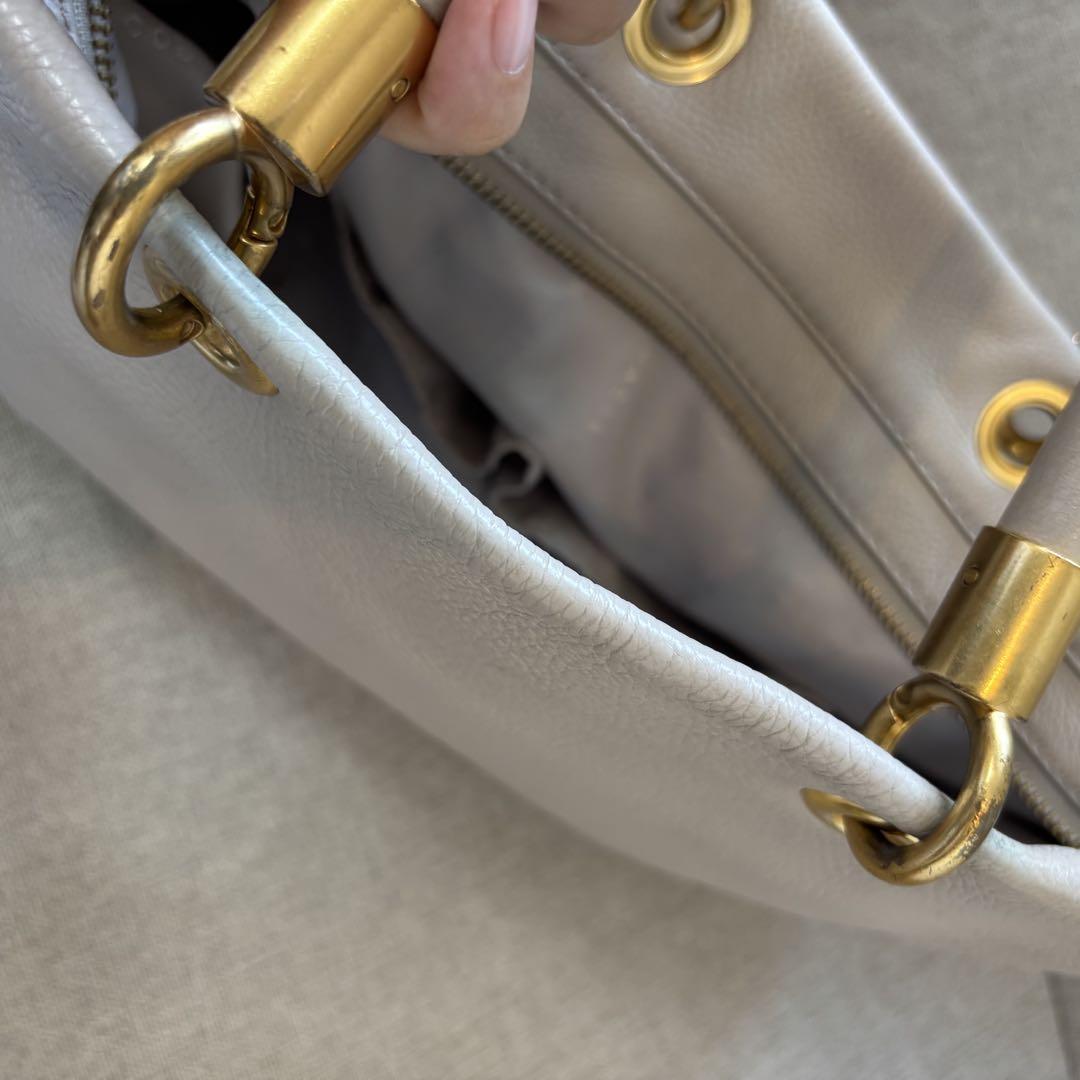 MARC BY MARC JACOBS マーク　バッグ グレージュ　ショルダー