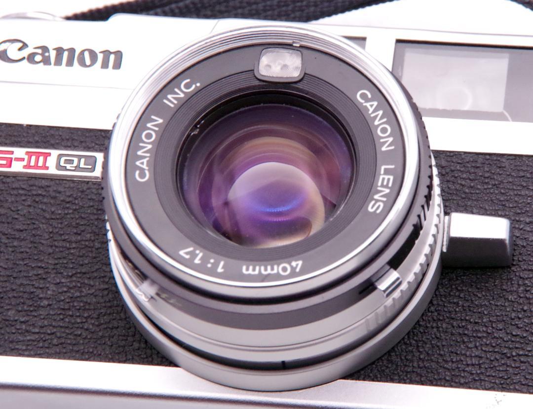 Canon キャノン キャノネットGⅢQL17 40mm F1.7 キャノン キャノネット canonet GⅢQL17 40mm F1.7 - メルカリ