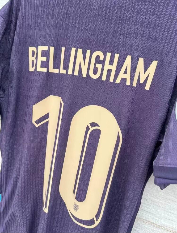 2024UEFA 縫い合わせ イングランド代表 bellinghamアウェー