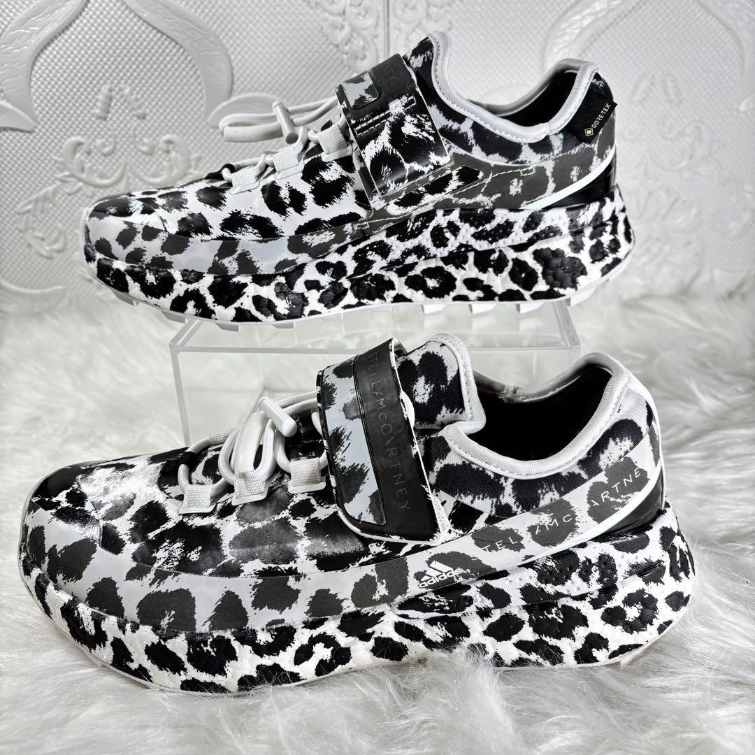 新品アディダス×ステラマッカートニー Snow leopard コラボスニーカー