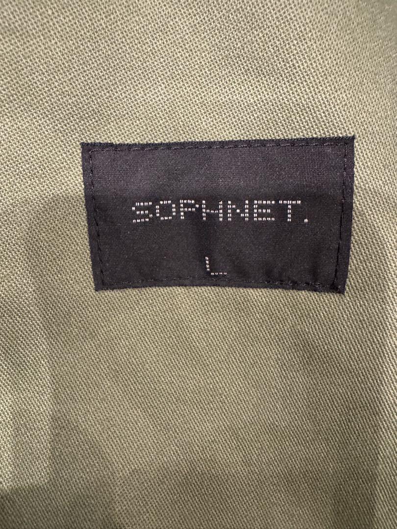 ジャケット・アウター SOPHNET. STAND COLLAR MILITARY COAT L
