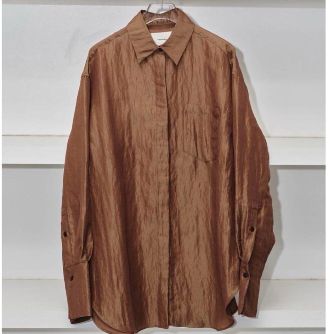 TODAYFUL Chambray Pocket Shirts キャメル