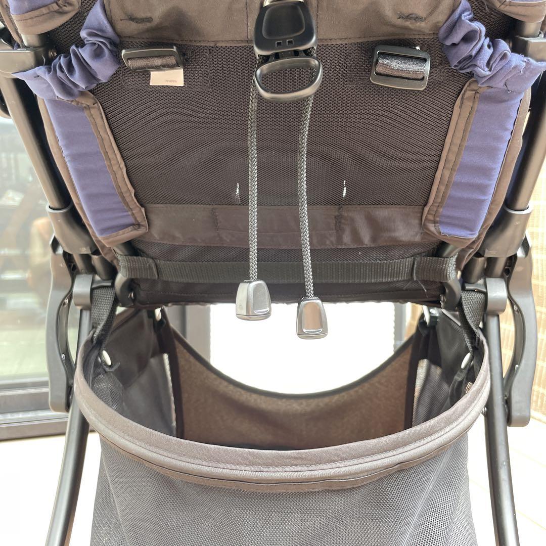 【送料込み】ベビーカー Aprica アップリカ クルリー ネイビー 軽量