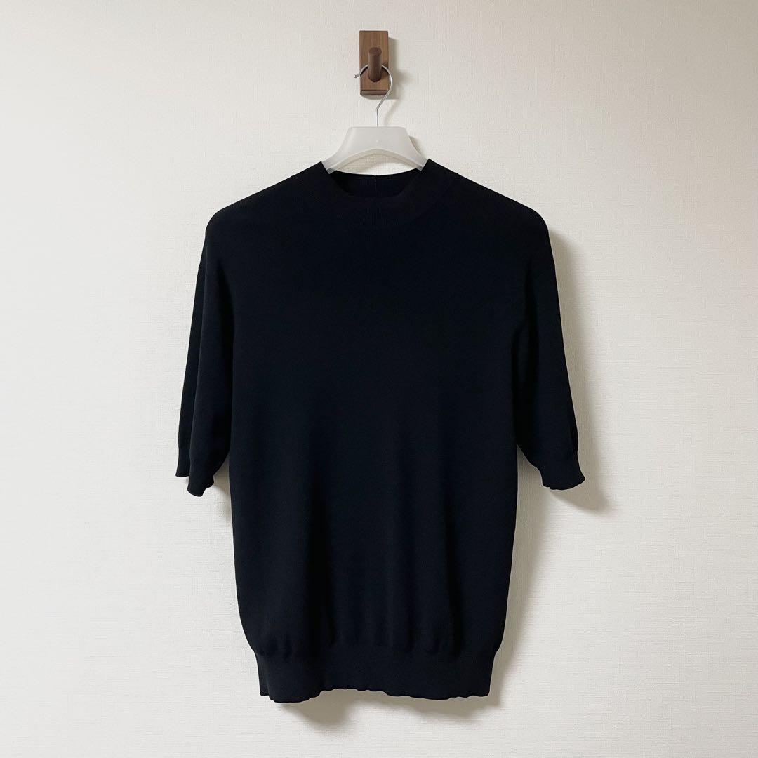 PLST モックネック サマーニット ハイネック Tシャツ