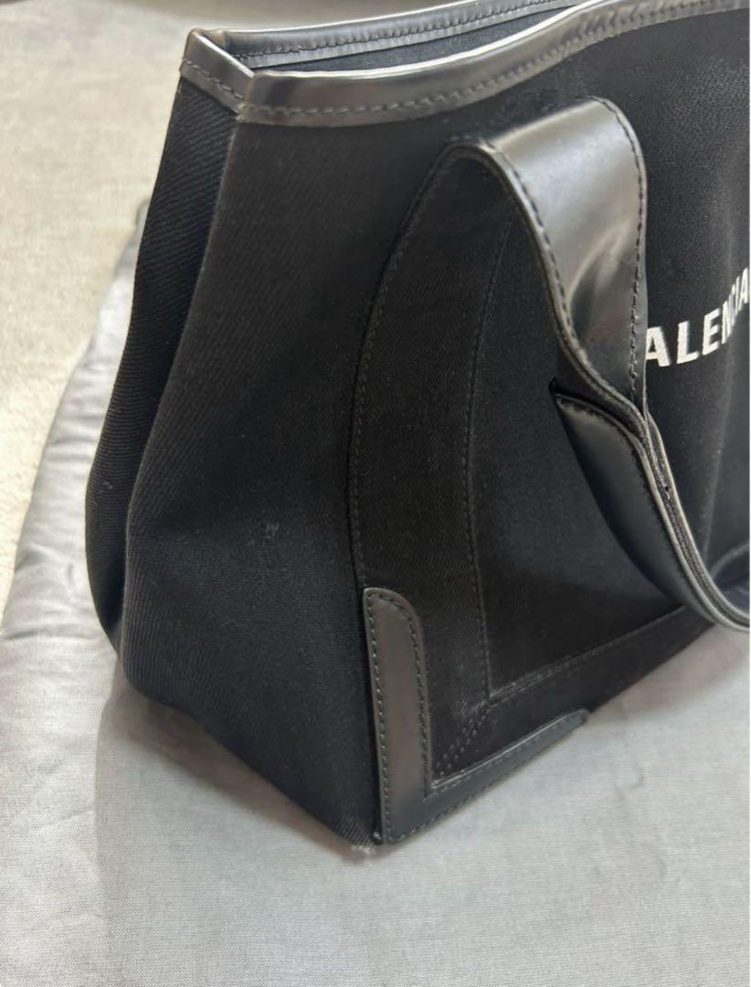 BALENCIAGA バレンシアガ　ネイビーカバス　ハンドバッグ　トート　バッグ