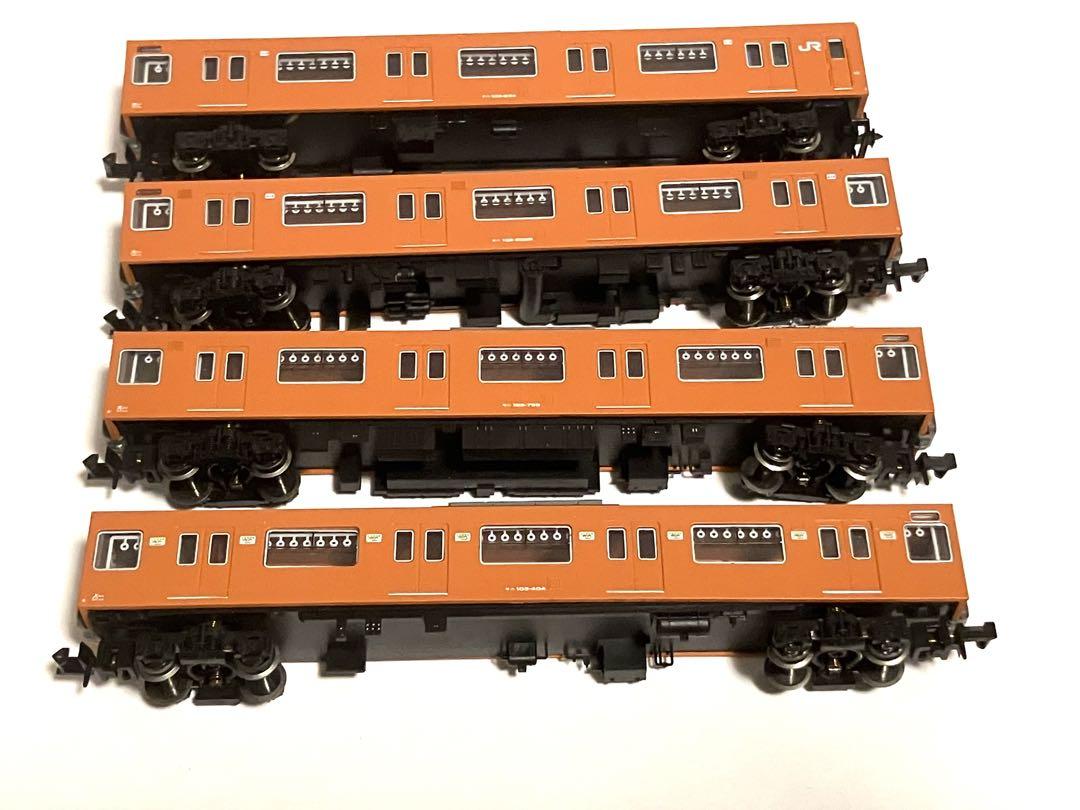 Nゲージ 103系 西日本更新車 オレンジ色 7両セット