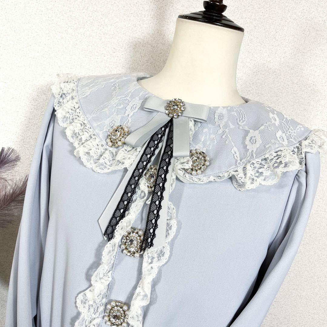 Swankiss スワンキス ビジューレース Swankiss（スワンキス）の「DB bijou lace O/P（ワンピース