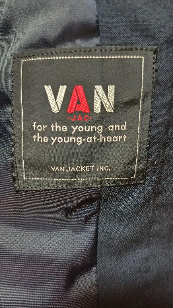 超貴重 VAN ネイビーブレザー YA-4 初代刺繍エンブレ厶