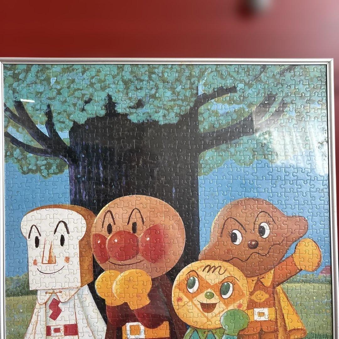 アンパンマン ジグソーパズル フレーム付き目立った傷や汚れなし WWW_OLIVIERBERNSTEIN_COM