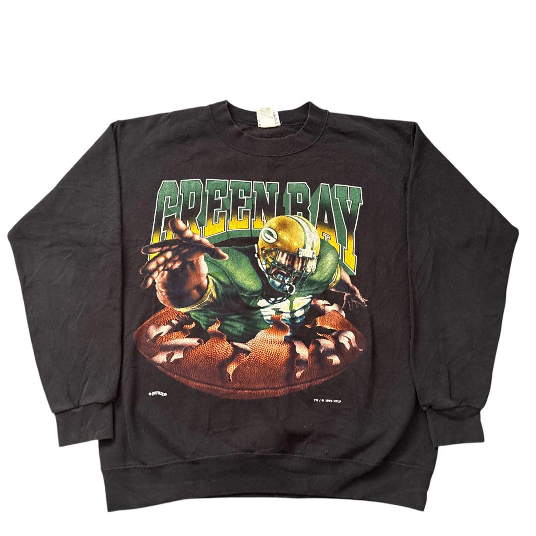 NFL 90s GREEN BAY PACKERS NUTMEG SWEAT