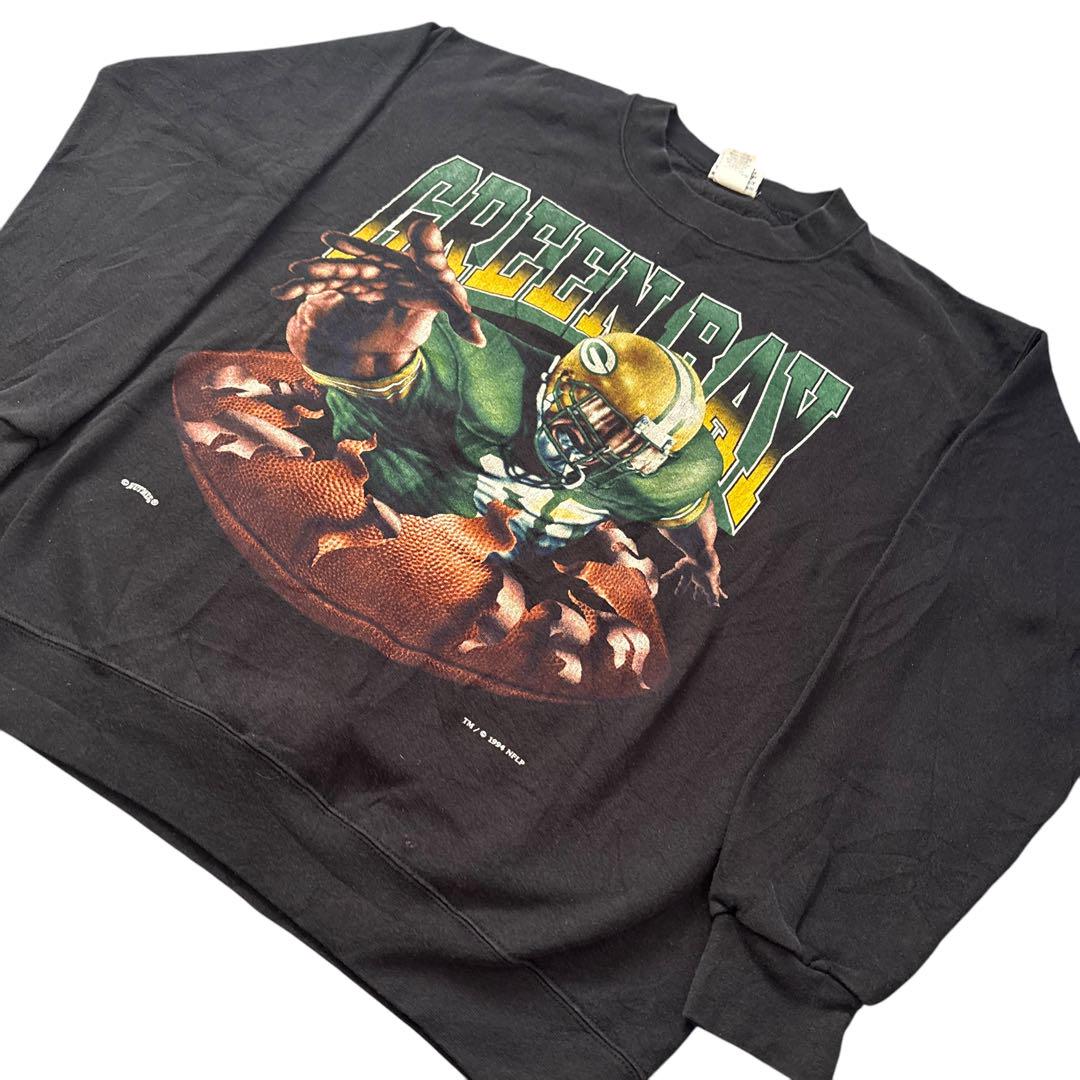 NFL 90s GREEN BAY PACKERS NUTMEG SWEAT