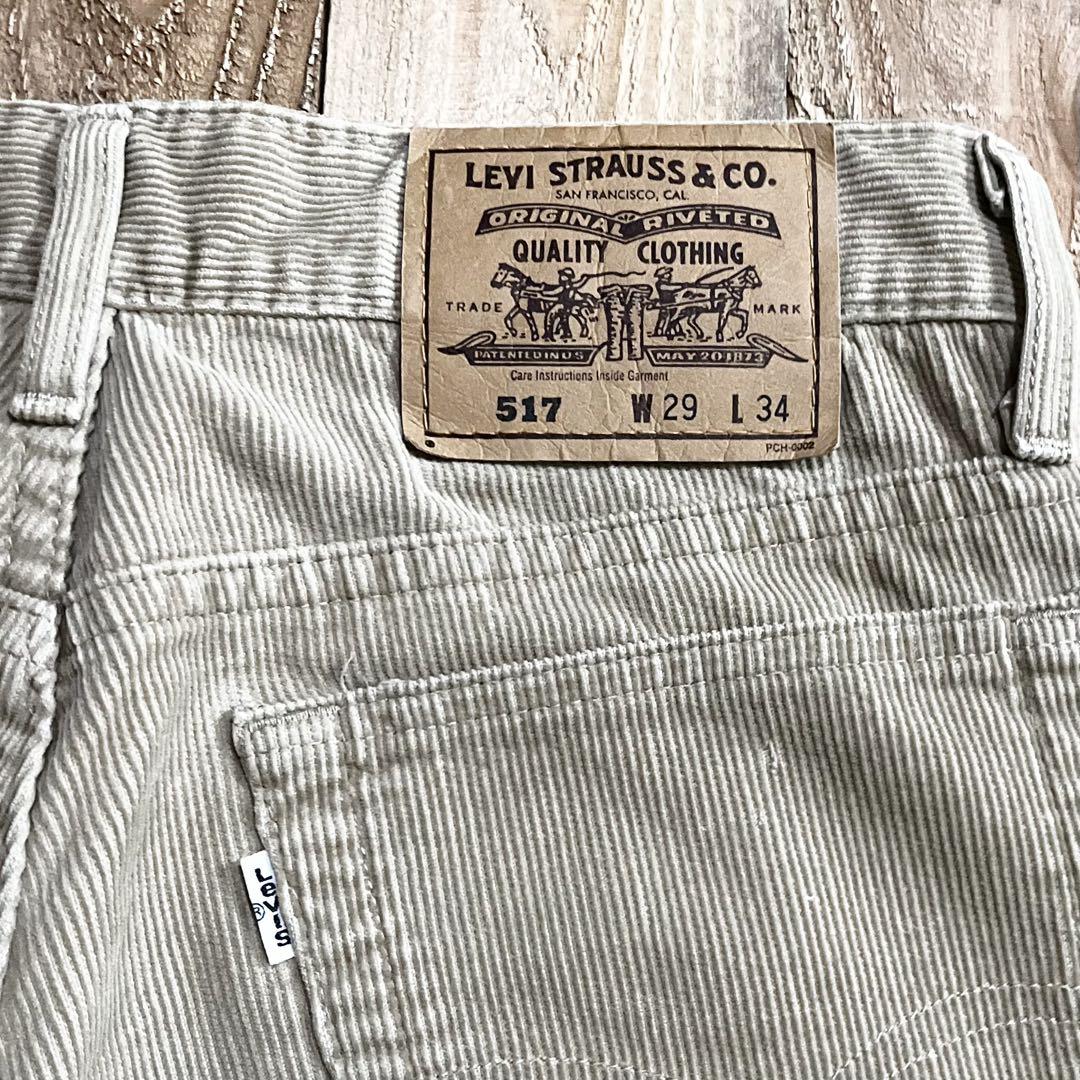 90s Levi's 517-40 コーデュロイパンツ サイズ W29/L34