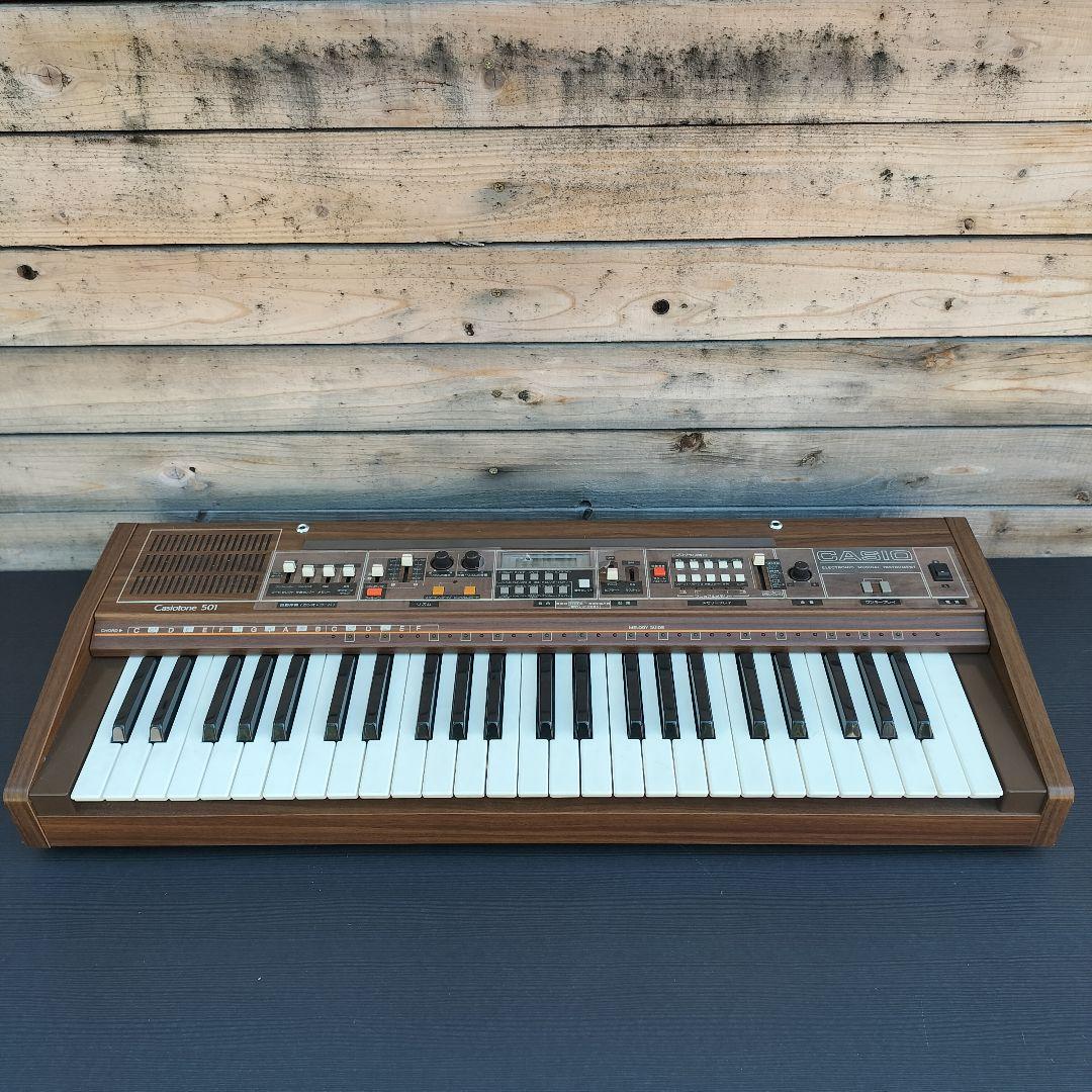 CASIO PT-50 シンセサイザー 希少 音出ました CASIO PT-50 シンセサイザー 希少 音出ました