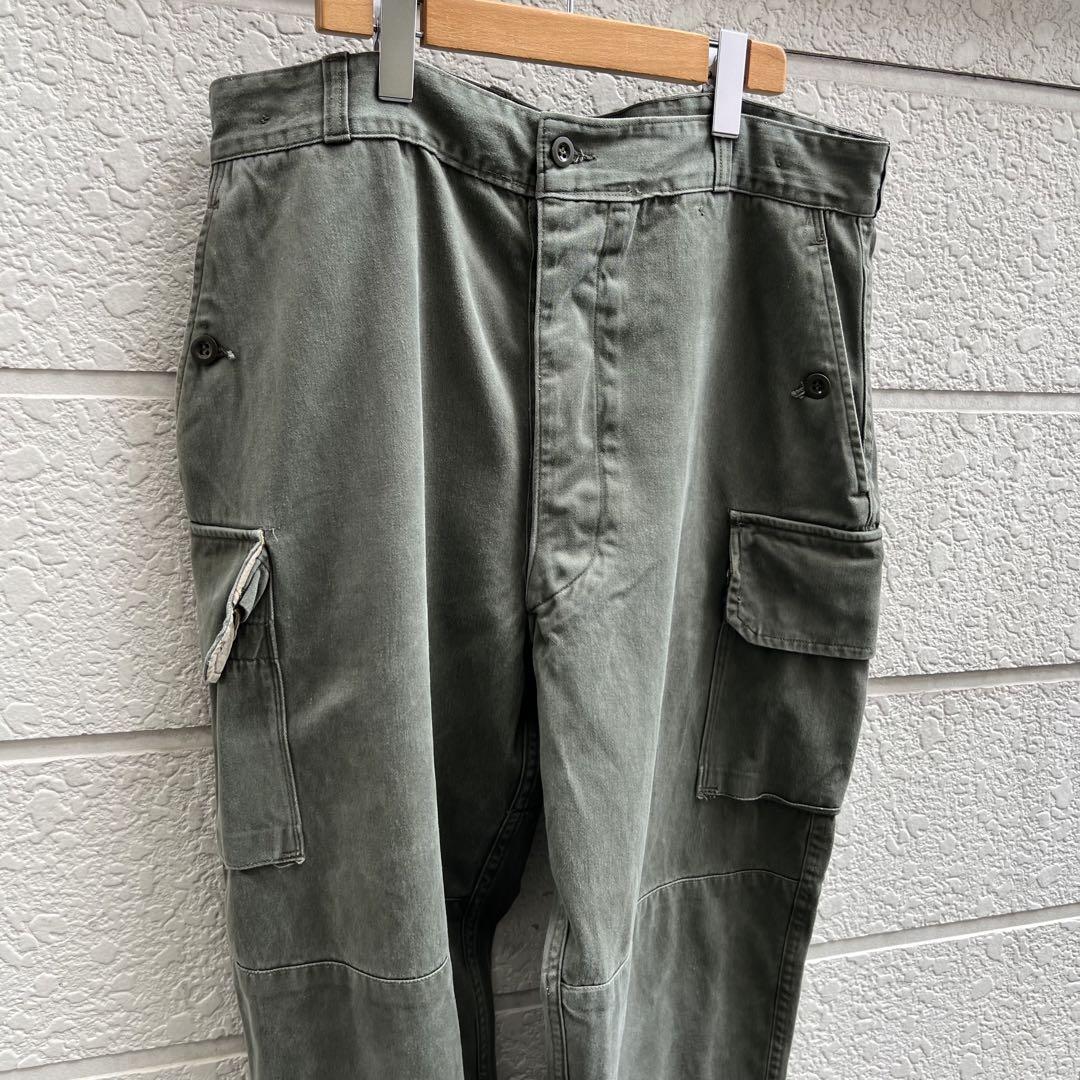USED フランス軍 M-64 カーゴパンツ ミリタリーパンツ vintage