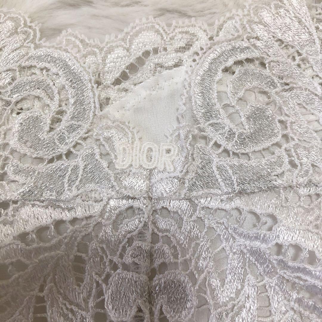 未使用*Dior*ディオール　キャミソール　ネグリジェ　レース　ランジェリー　白