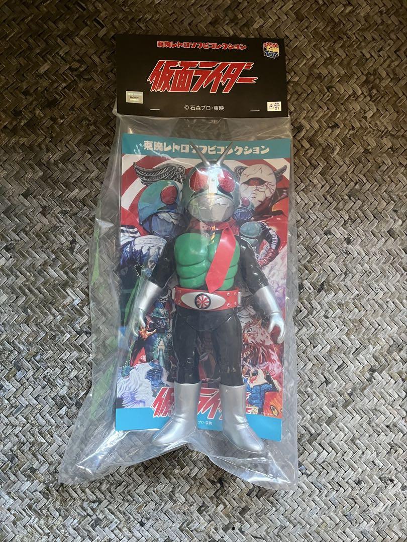 メディコムトイ 東映レトロソフビ 仮面ライダー 新1号 ダブル