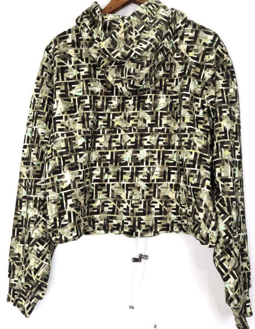 フェンディ FENDI FF ズッカ プルオーバー トップス パーカー