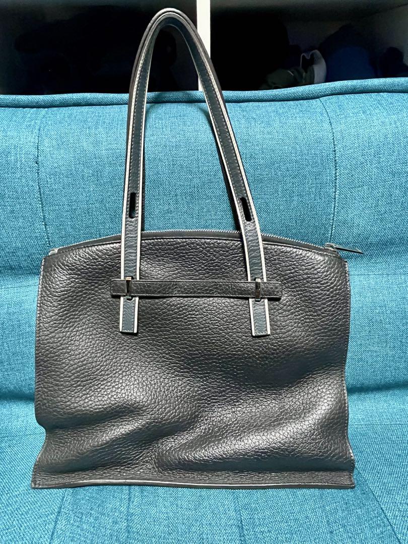 FURLA 黒 レザートートバッグ