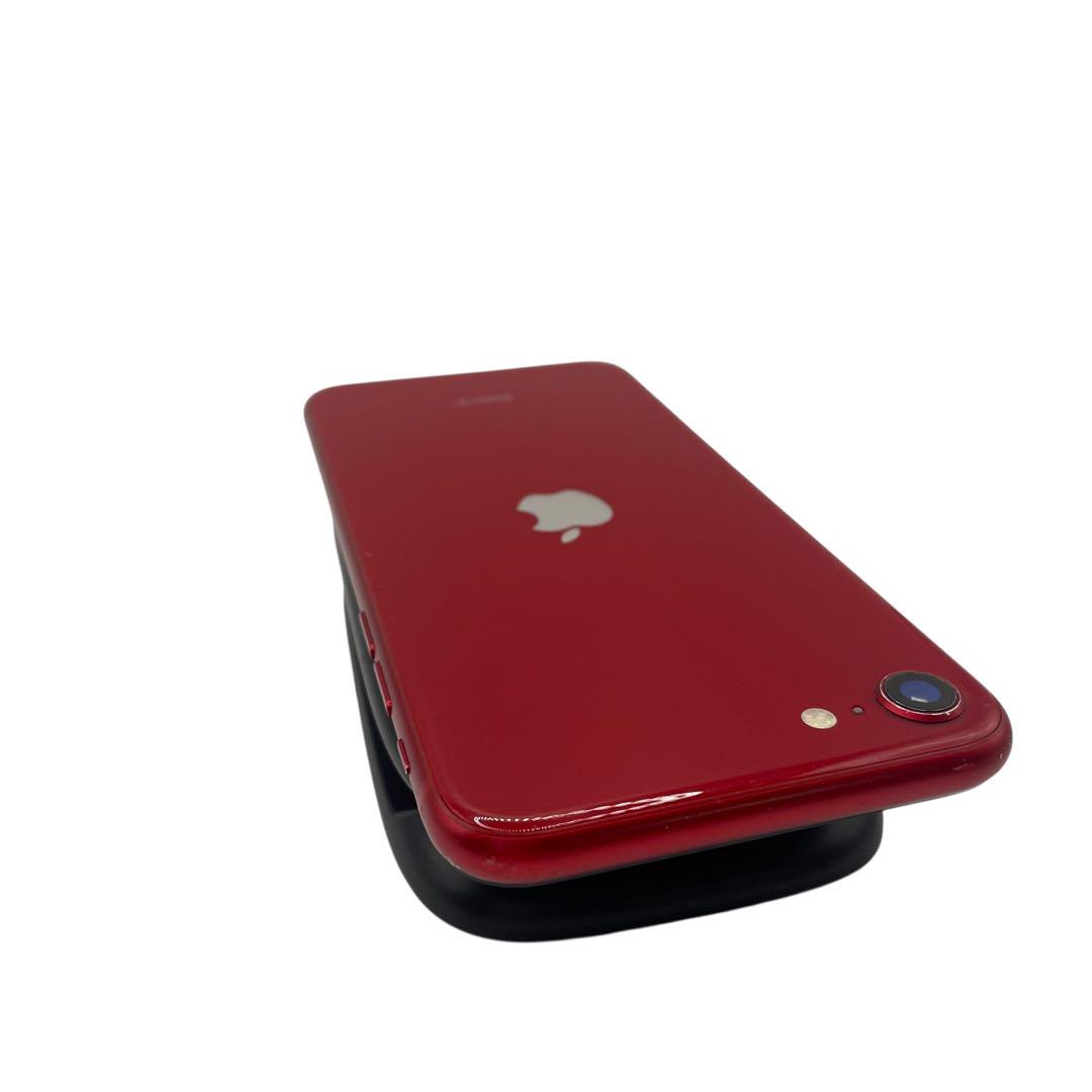 バッテリー新品 iPhoneSE3 128GB レッド SIMフリー 完動品