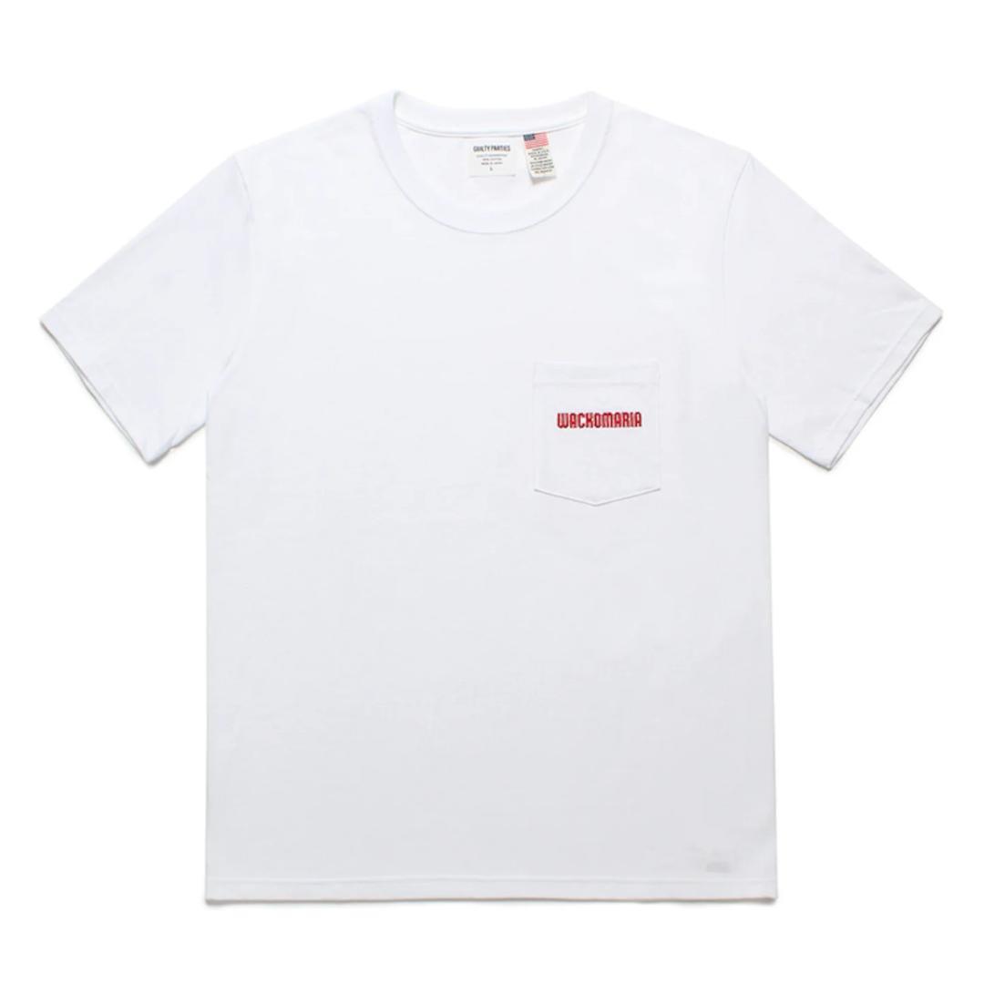 ワコマリア USA BODY CREW NECK POCKET T-SHIRT