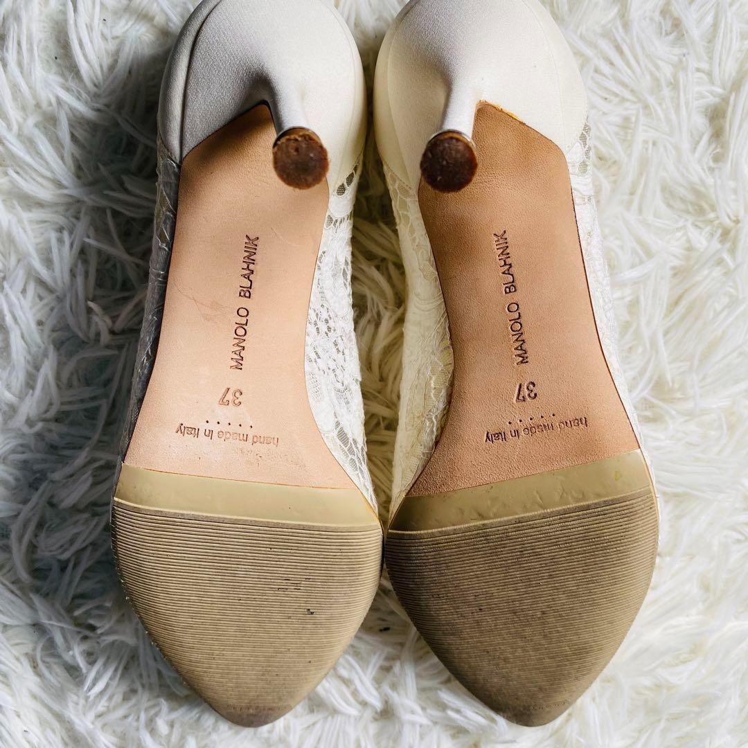 【L.us】MANOLO BLAHNIK HANGISI LACE 37