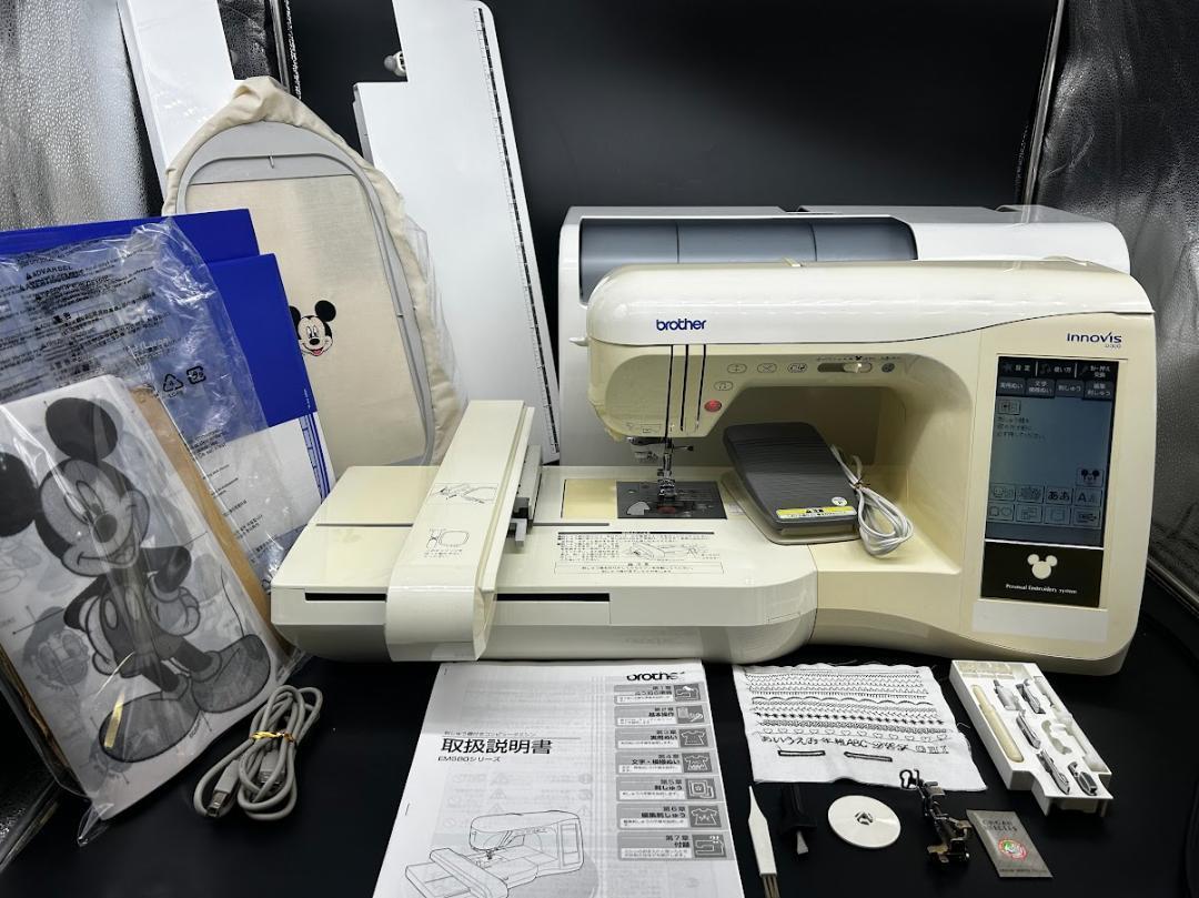 ☆保証付き☆ ブラザー イノビスD300 刺繍機付き コンピュータミシン本体 画像8