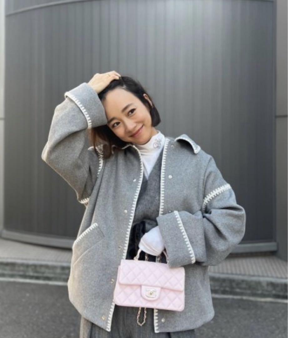 ロージー short HAMAGURI soutien collar coat