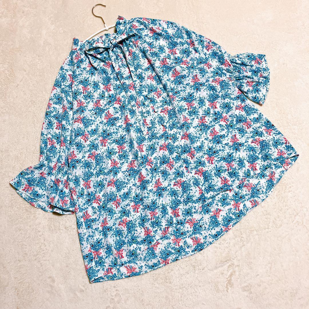 UNIQLO ユニクロ ポールアンドジョー ＊ ブラウス チュニック 花