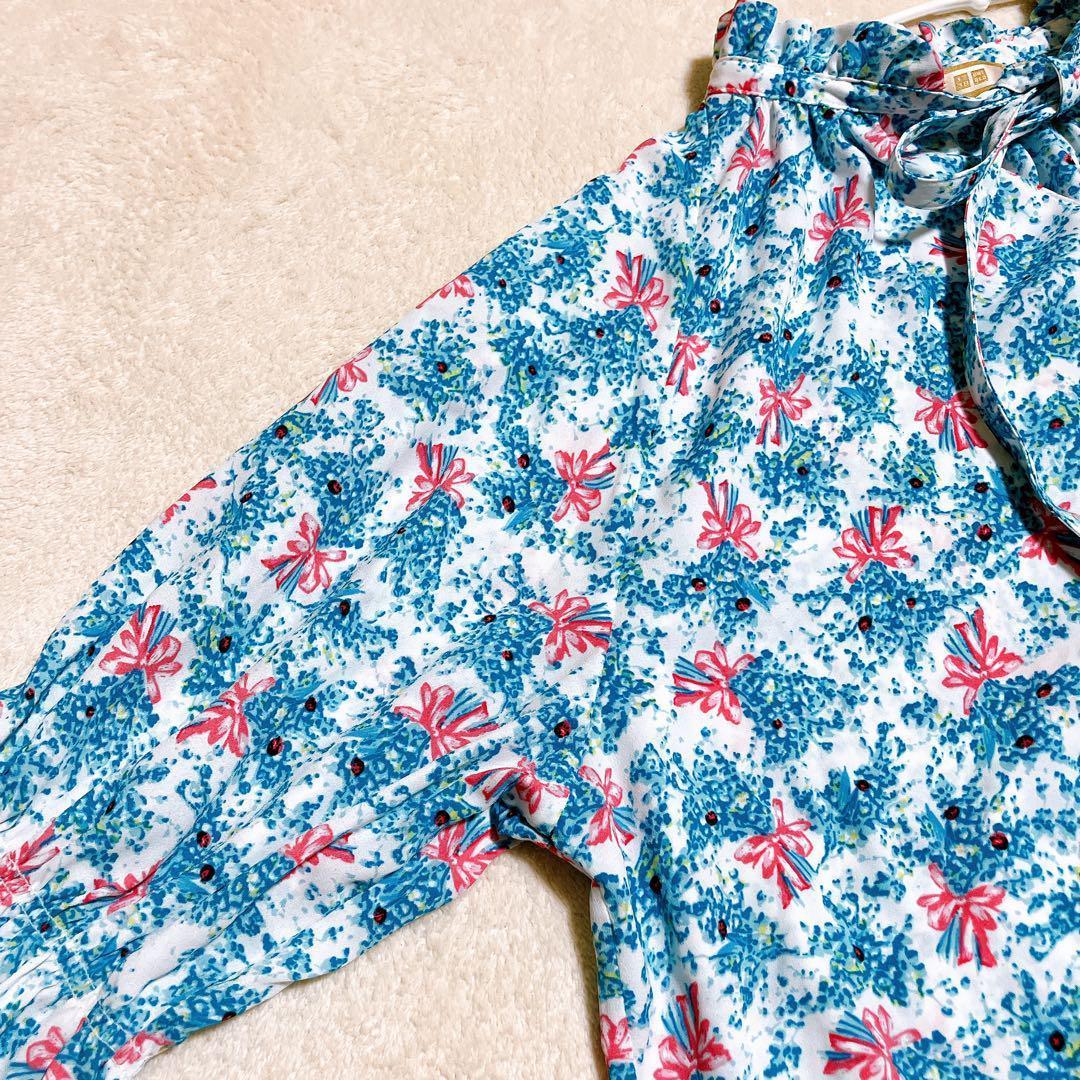 UNIQLO ユニクロ ポールアンドジョー ＊ ブラウス チュニック 花
