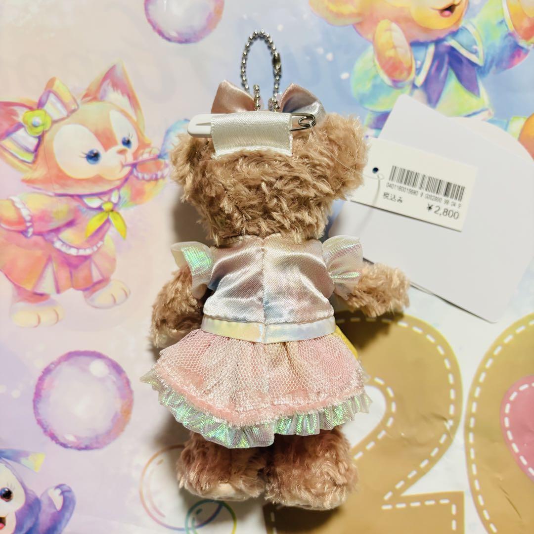 ディズニーダッフィーカラフルハピネスぬいぐるみバッジシェリーメイ