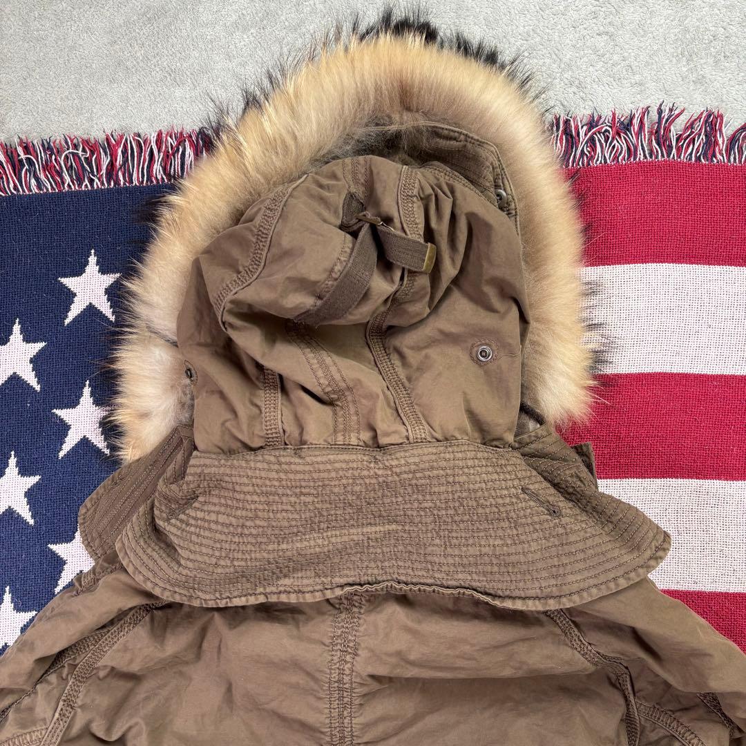 GOAGARMENTS M-51タイプモッズコートラクーンファー ライナーy2k GOAGARMENTS M-51タイプモッズコートラクーンファー ライナーy2k