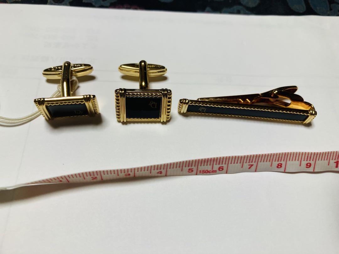 ［美品］ChristianDior (ディオール) ネクタイピン カフス セット