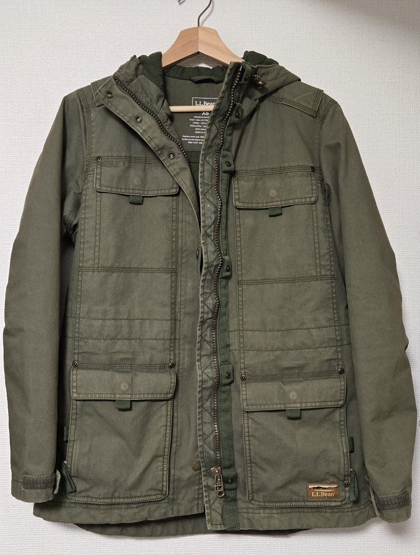 L.L.Bean レディースジャケット XS オリーブグリーン