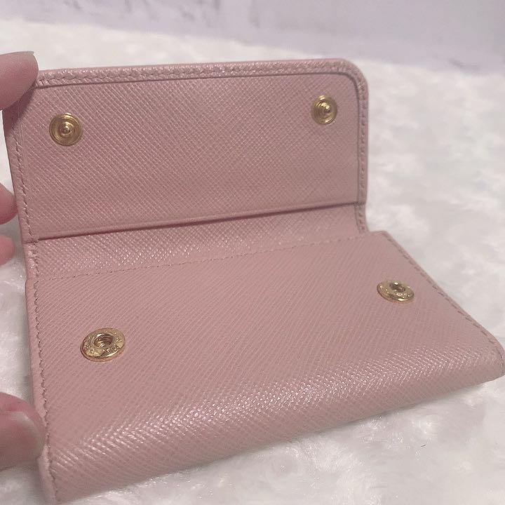 により PRADA 6連 数回使用の美品 正規品 4cEYs-m19013430574 サフィアーノ キーケース カテゴリー