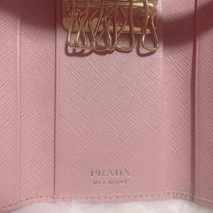 により PRADA 6連 数回使用の美品 正規品 4cEYs-m19013430574 サフィアーノ キーケース カテゴリー