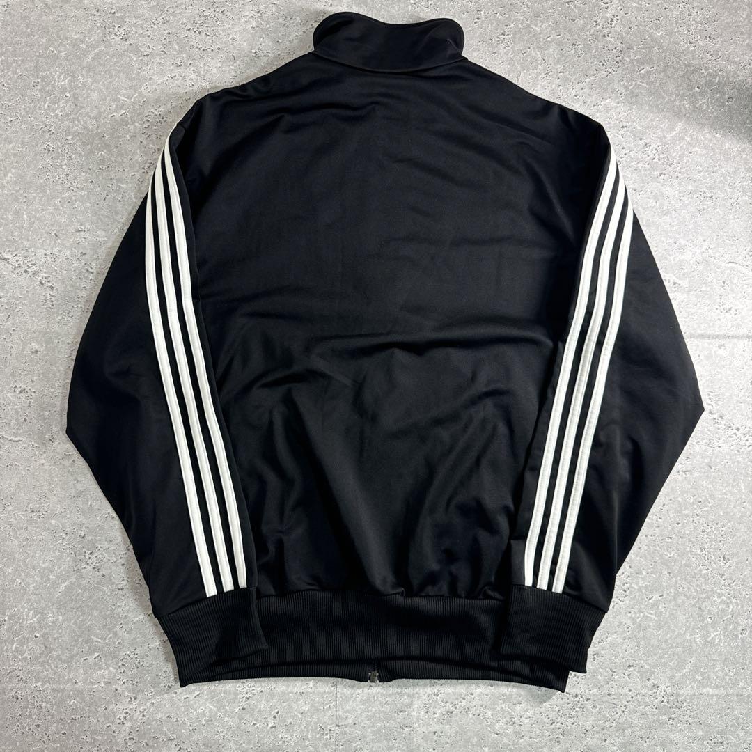 【現行】adidas トラックジャケット ファイヤーバード ブラック 黒 XL