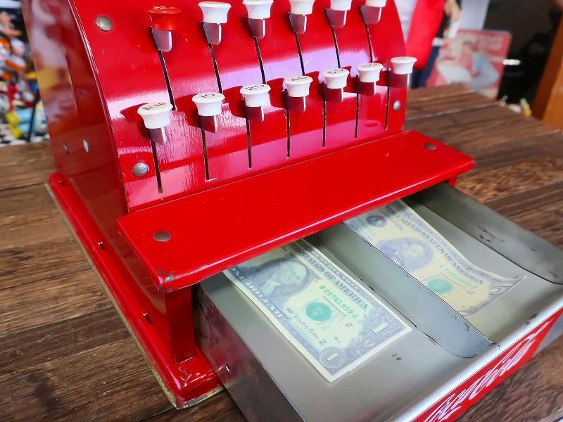 コカコーラ トイ レジスター 1950s ビンテージ レトロ アンティーク コカコーラ 本物 50s ビンテージ トイレジスター アンティーク