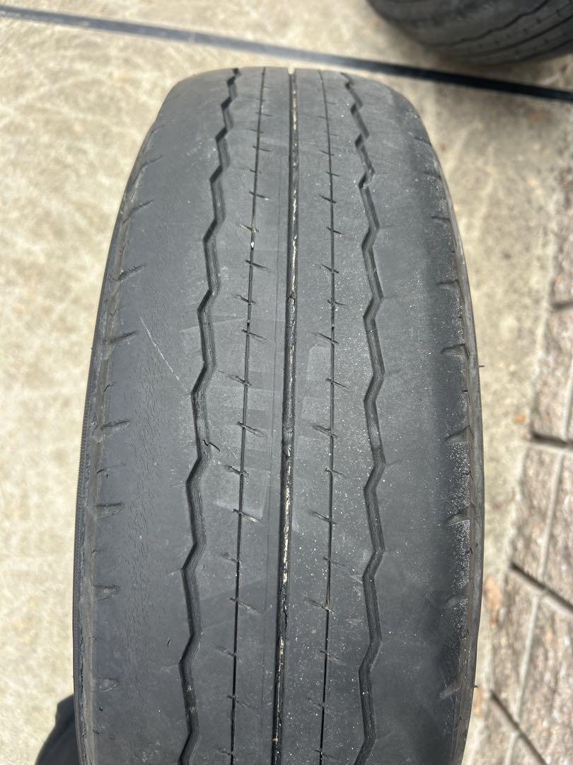 ダンロップ SP 175 15インチタイヤ・ホイールセット