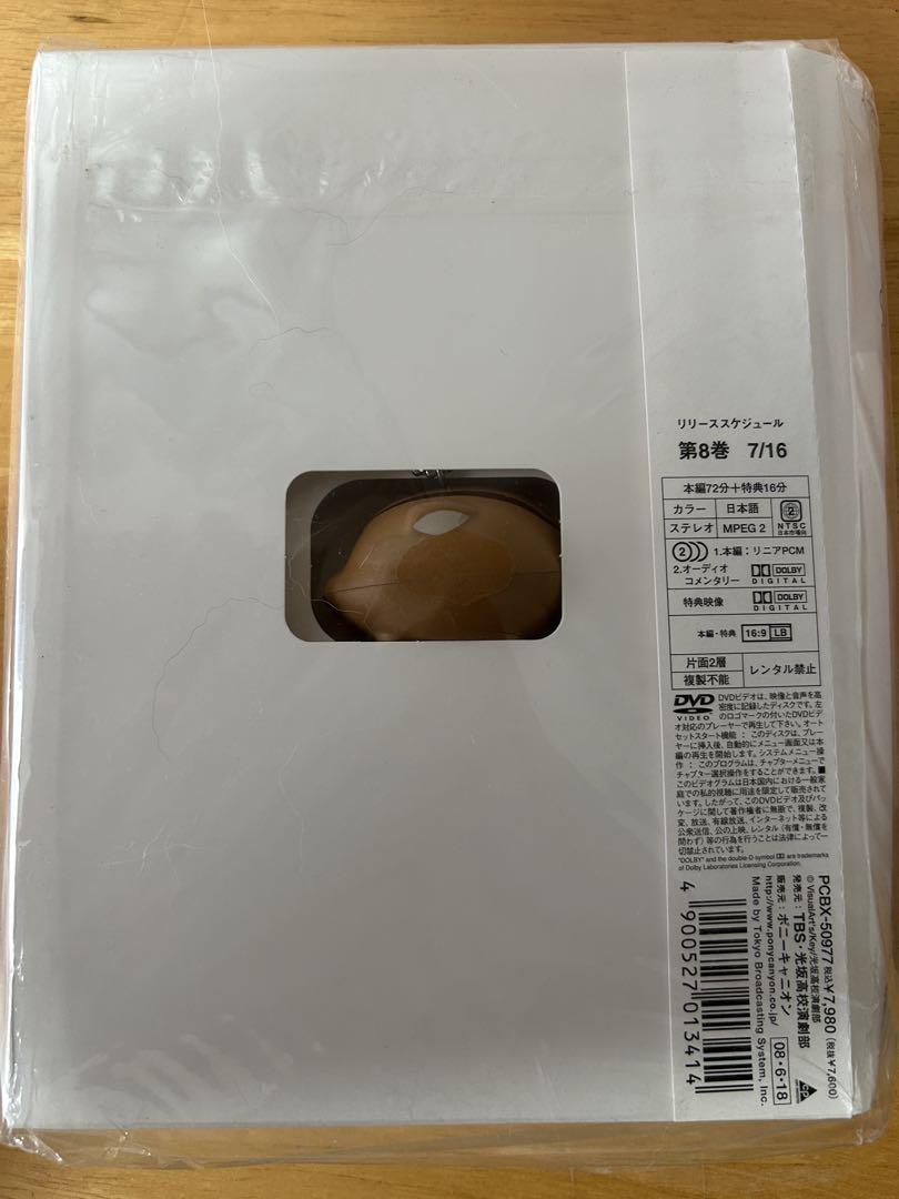 CLANNADクラナド 第1期初回限定盤DVD全8巻セット(第1巻以外新品未開封
