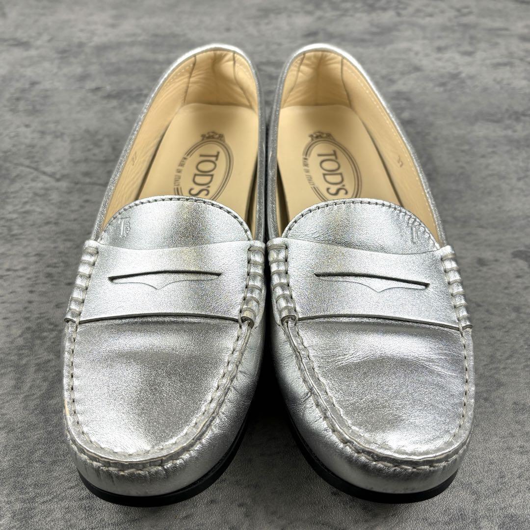 【美品】TOD’S Gommino コインローファー 37サイズ（24cm）