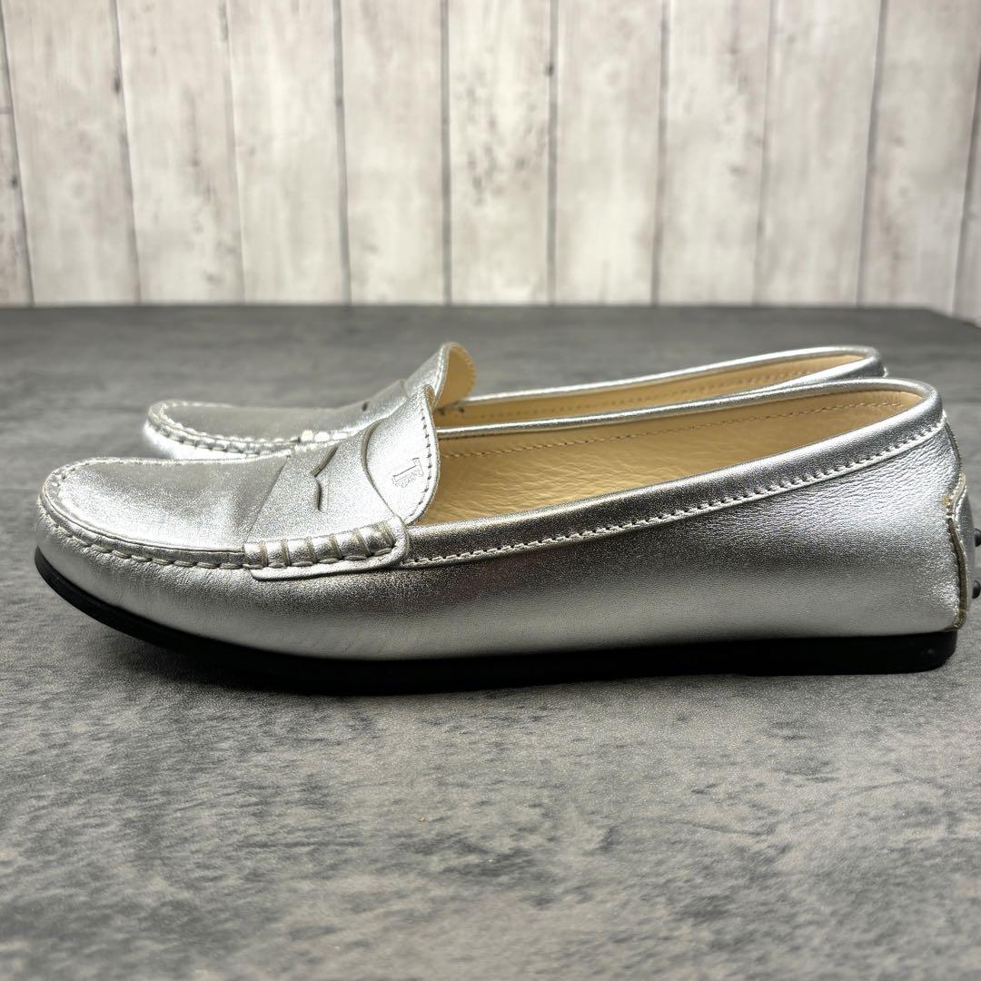 【美品】TOD’S Gommino コインローファー 37サイズ（24cm）