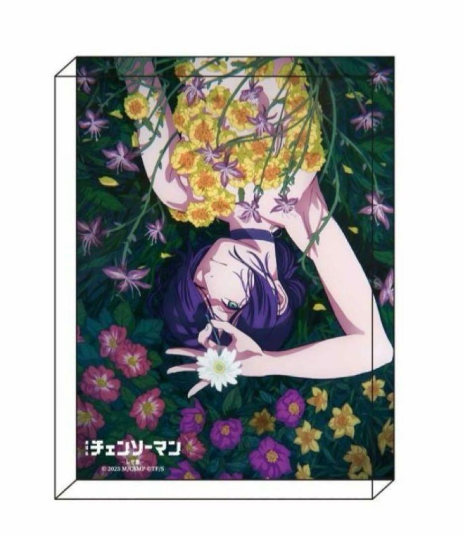 チェンソーマン　レゼ　アクリルブロック　popup　tsutaya チェンソーマン 渋谷TSUTAYA コラボ レゼ アクリルブロック